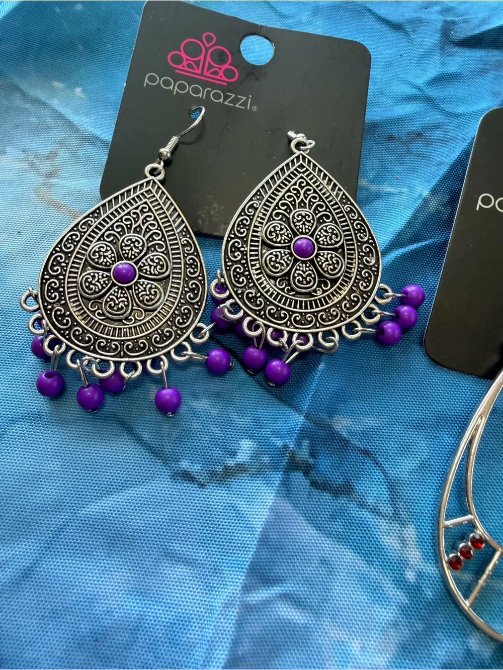 Lot of 5 earrings Paparazzi NWT! Oval !